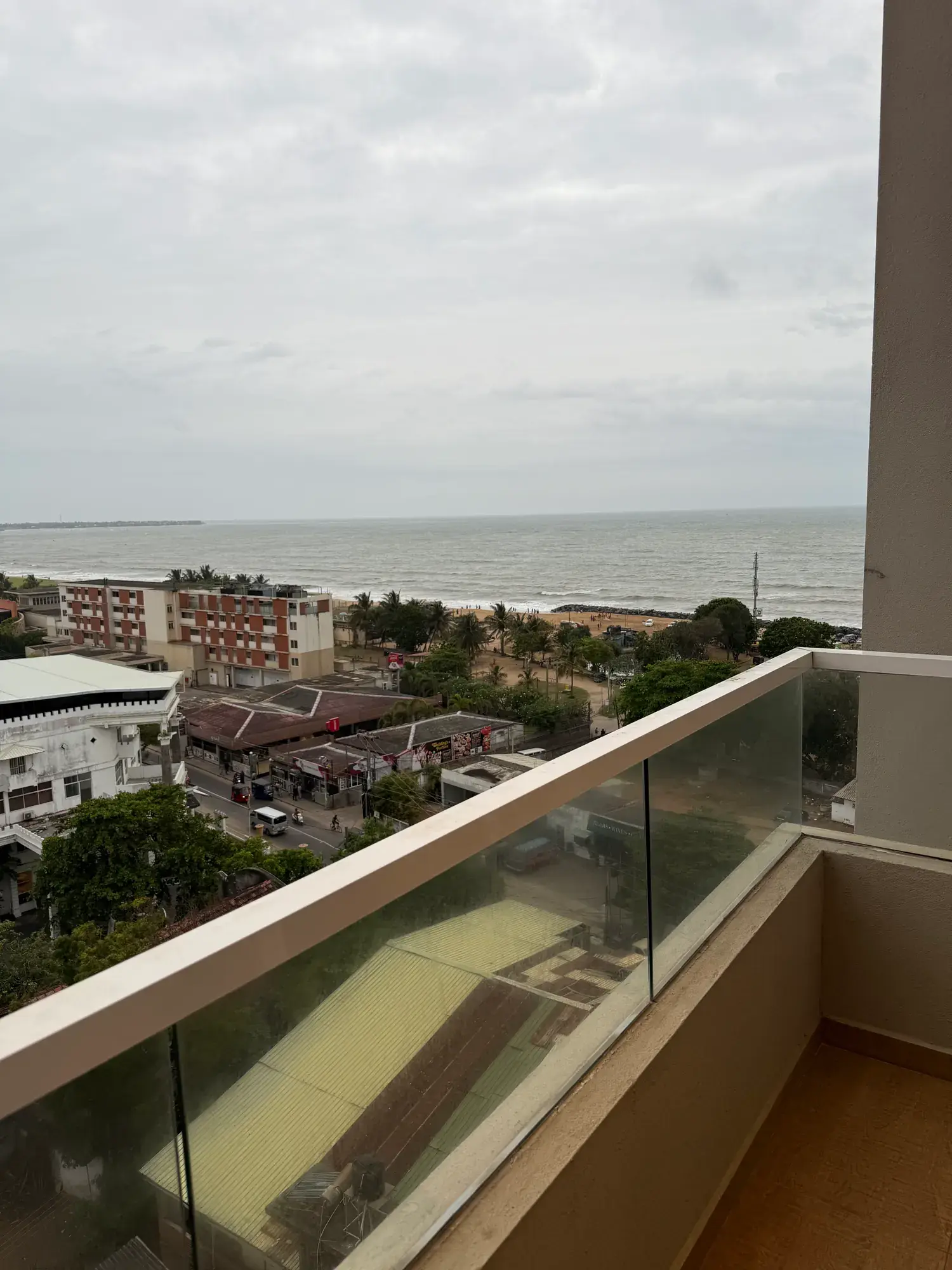 View from the balcony