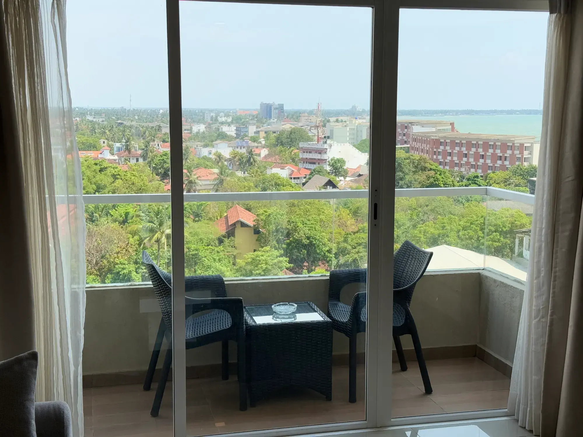 Balcony table and chairs